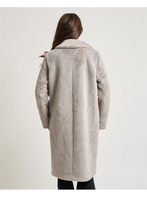 Cappotto lungo Yes Zee Teddy reversibile YES ZEE | O027-KV000846
